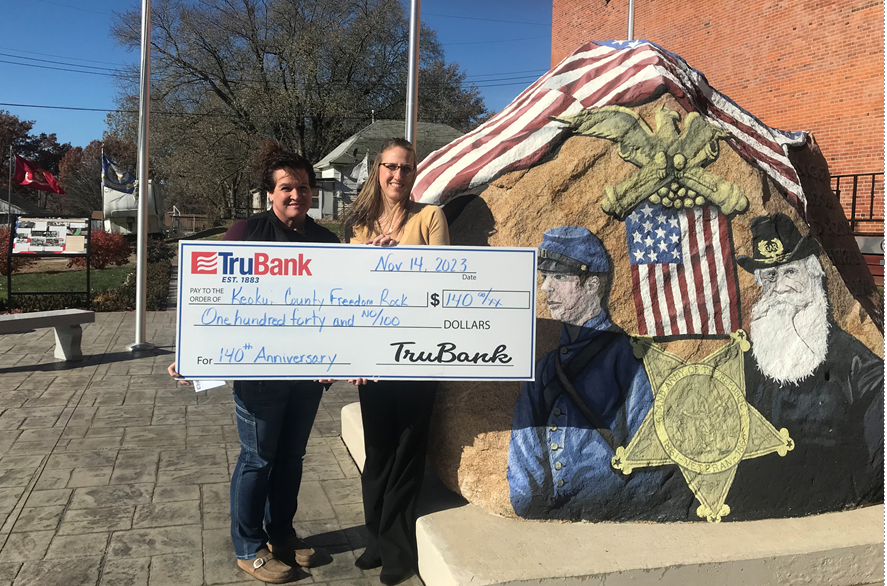 TruBank donates to the Keokuk County Freedom Rock